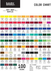 Payne’s Gray 8 Fl Oz Soft Body Acrylic Paint Pure Pigments Archival Quality