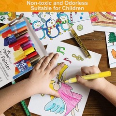NAWOD 35 Premium Acrylic Paint Marker Pens, 1 Count (Pack of 35), Multicolor