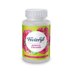 Fevicryl Acrylic Colour White, 500ml, Art and Craft Paint, DIY Paint