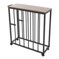 Black Painting Drying Rack Art Storage Rack Display Stand w/ 4 Universal Wheels