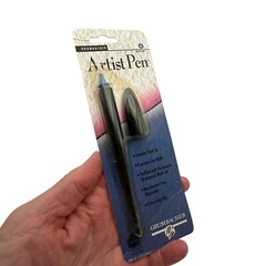 Grumbacher Artist Pen Vtg New NOS Medium 3160-01M Black Ink Precision 1995 USA