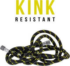Versatile 10-Foot Airbrush Hose: Nylon Braided with Standard 1/8″ Connectors