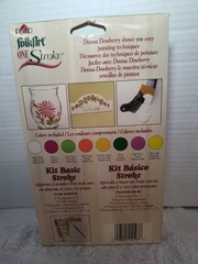 2005 Plaid One Stroke Basic Painting Kit 4193 Flowers Donna Dewberry Art
