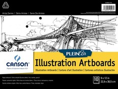 9×12 inches 10 Sheets Artist Series Plein Air Illustration Paper Fold Over