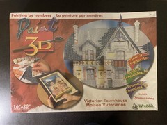 Paint 3D: Victorian Townhouse – 20″ x 16″ by Wrebbit – New Factory Sealed READ