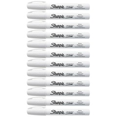 White Paint Marker Set, 12 Count – Great for Rock Painting