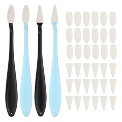 Sketch Trimmer Erase Sponge Wiper with 40Pcs Sponge Wipes(Pack of 4, Black/Blue)