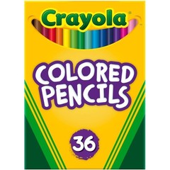 Colored Pencils Kids Art Supplies 36ct Pre-Sharpened Coloring Set for Kids & …