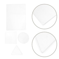 4pcs Gel Printing Plates: Reusable Monoprinting Plates – Non-Stick