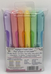 Marvy Pastel Liner Pen Set Art Supplies, Large Tip, Multiple Colors