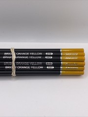 (20) BRIGHT ORANGE YELLOW 049- Soucolor Colored Pencils – 4.0 mm Soft Core