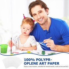 Watercolor Paper 500 Sheets 90lb Cold Press Art Bulk Pad 6×9 Inch