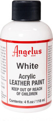 Acrylic Leather Paint 4Oz White