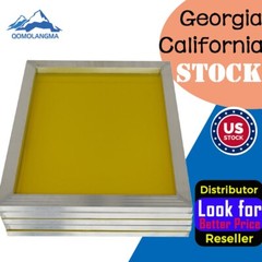 GA/CA 6 PACK 23″x31″ Aluminum Frame Silk Screen Printing Screens 200 Yellow Mesh