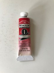 Winsor & Newton Oil Color Paint Permanent Alizarin Crimson Ser 4 37ml Tube BIN