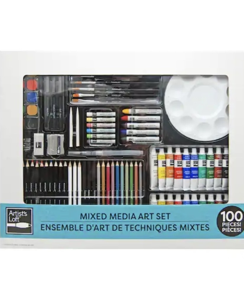 Artist’s Loft Mixed Media Art Set 100 PC
