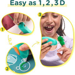 Start+ Essentials 3D Pen Set for Kids, Easy to Use, Learn from Home Art Activity