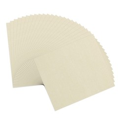 100Pcs A4 Mulberry Paper Sheets Prepared Xuan Paper, Beige 8.3″x11.7″