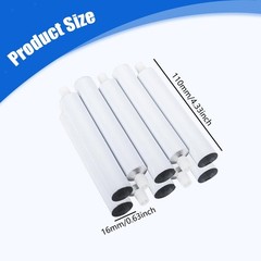 10 Pieces Empty Paint Tubes with Pin Cap for Oils Paints Acrylics Gouaches