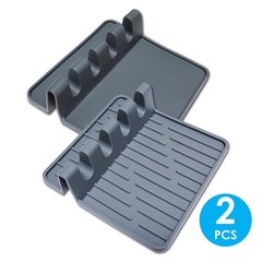 2 Pack Portable Silicone Paint Brush Holder Set, 4 Slots, Artist Stands, Craft