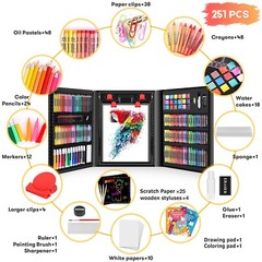 iBayam Art Kit, 251-Pack Art Supplies Drawing Kits, Arts and Crafts Gifts Box…
