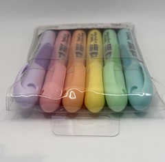 Marvy Pastel Liner Pen Set Art Supplies, Large Tip, Multiple Colors