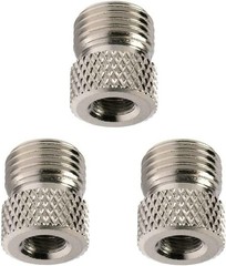 3Set Of Airbrush Hose Adaptor Fitting 1/8″ Male to Badger Paasche Aztec Airbrush