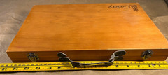 Used Gallery Studio Deluxe Art Set w/Wooden Case Colored pencils/pastels/wppaint