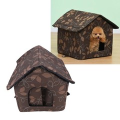 Outdoor Cat House Cloth Weather Proof Insulated Pet Shelter Dog House