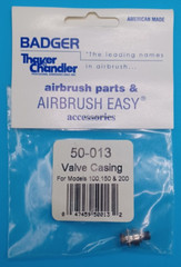 Badger Airbrush #50-013 Valve Casing For Models 100, 150 & 200