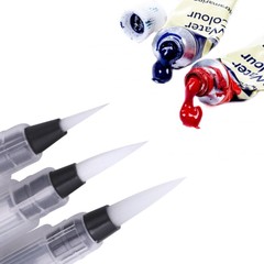 3 -Piece Colored Pencil Drawing Watercolor Brushes Pencils for Artists Paint
