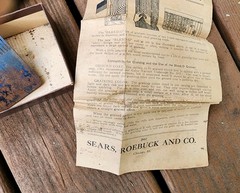 Vintage Blend-O Wooden Grainers Art Tool Sears and Roebuck