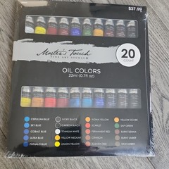 Master’s Touch Fine Art Studios Oil Paint 22ml (0.7fl Oz) New Set 20 count