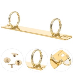 Binder Clasp Office Hole Clip Loose-leaf Binding Stationery Supplies