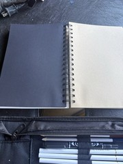 Caliart Drawing Art Supplies Kit, Sketching Pencils~ New In Case