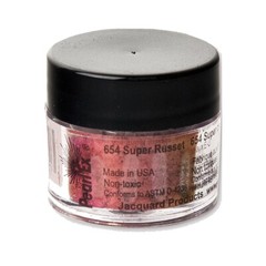 Jacquard, Pearl Ex, Pigment Powder, Super Russet, 3g, Red Brown Pigment Powder