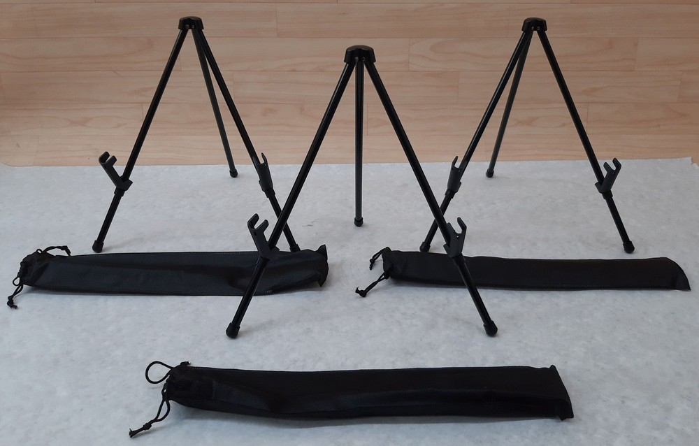 Magicfly Tabletop Instant Display Easel 3 Pack Adjustable 14″ Black MF7006-US
