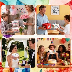 100PCS Watercolor Postcards Cotton 140lb 300gsm Blank Post Cards 4×6 Inch