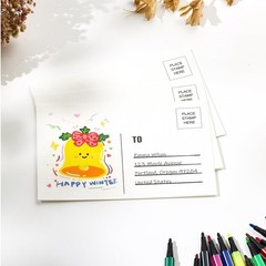 60 Sheets Watercolor Postcards 4 x 6 Inch, 140lb/300GSM Cold Press White