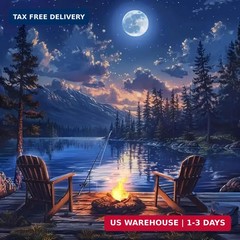 VIGEGU Landscape Paint by Numbers Kit for Adults Beginner,Easy Adult Paint by Nu
