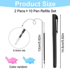 Magic Pens & Refills for Grooved Handwriting Workbooks, Disappearing Ink Pen …