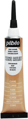 Vitrail, Cerne Relief Dimensional Paint, 20 Ml Tube with Nozzle – Copper, 0.68 F