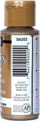 Water-Based 2oz Champagne Gold Acrylic Paint – Perfect for Interior/Exterior Use