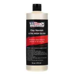 U.S. Art Supply Ultra High Gloss Varnish – 16 Ounce