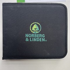 Norberg and Linden XL Drawing Kit W/ 6×9 Sketch Pad, Zippered Case Pencils
