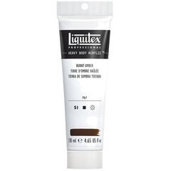 High Viscosity 138ml Acrylic Paint Tube, Burnt Umber