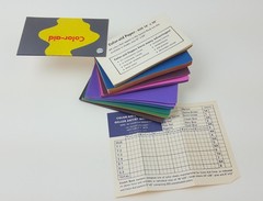 Vintage 1975 Color-aid Swatch Book Graphic Artist Designer Art Reference Guide