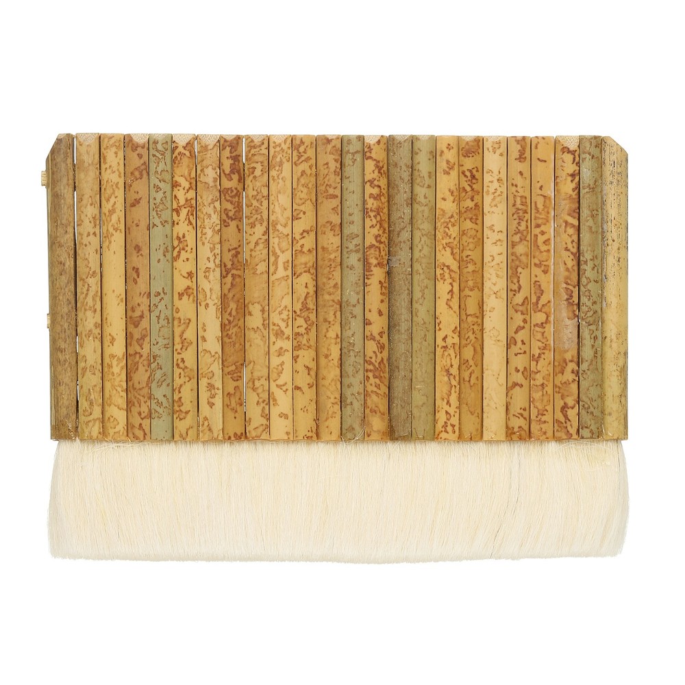 Sheep Hair Hake Paint Brush, Painting Brushes, (White, 5.5×6.3 Inches)