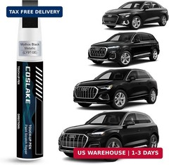 Car Touch Up Paint(Mythos Black Metallic(LY9T/0E)) for Audi, Car Paint Scratch R