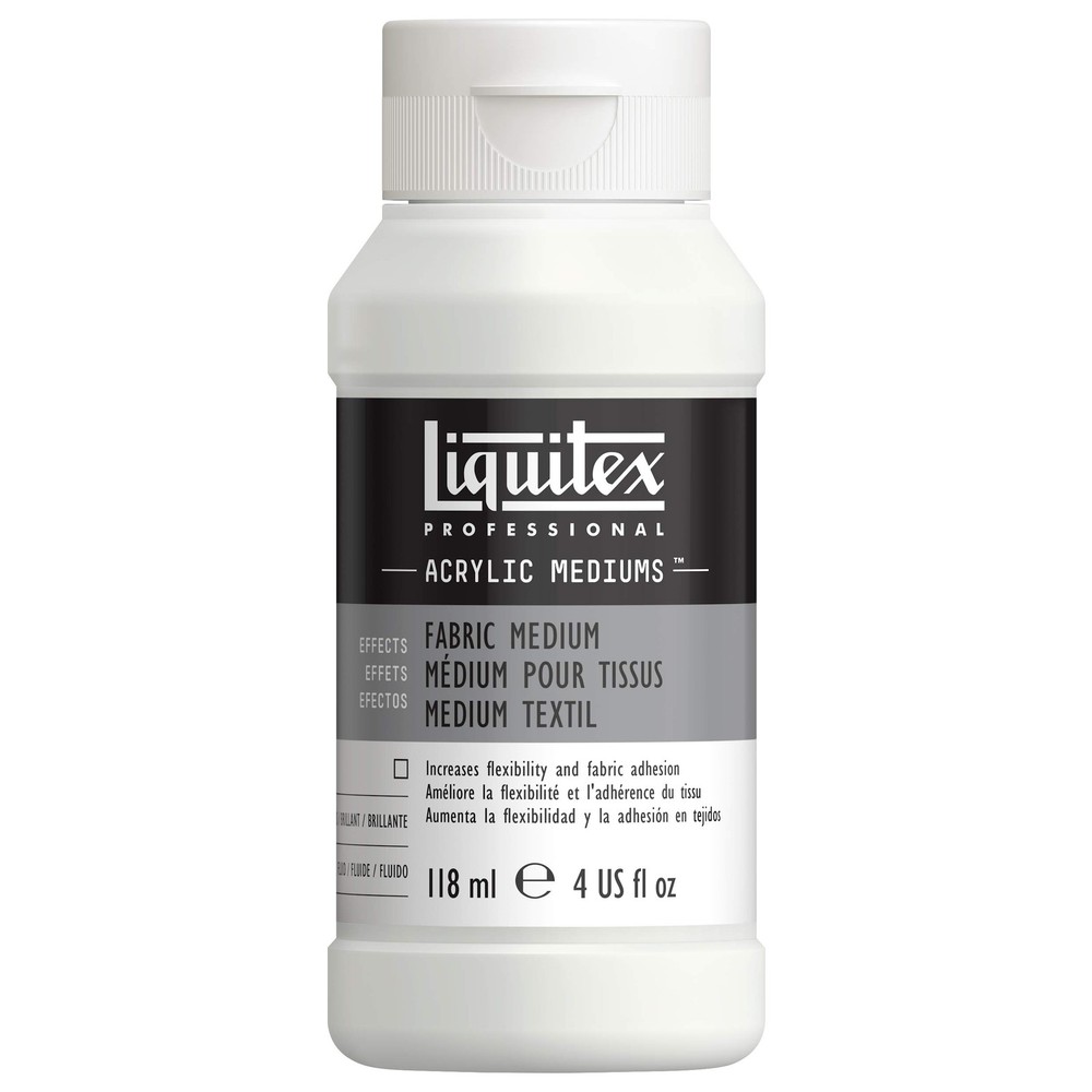 Liquitex Professional Effects Medium, 4-oz, Fabric Medium